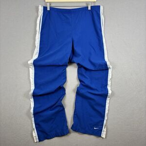 90s Nike Silver Tag Cuffed Track Baggy Y2K Street Grunge Unlined Lightweight M